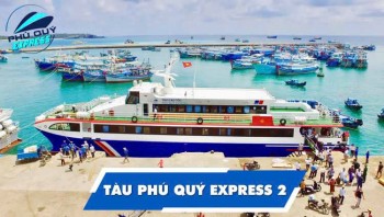 Tàu Phú Quý Express 02 - tàu VIP hiện đại Sài Gòn - Côn Đảo
