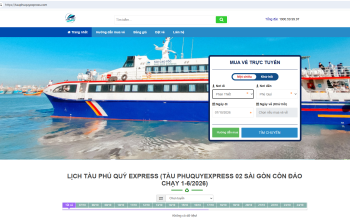 Giải pháp thu hộ vé tàu Saomaifly hỗ trợ nhà tàu quản lý giao dịch 