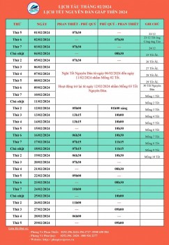 Lịch tàu Phú Quý T2/2024