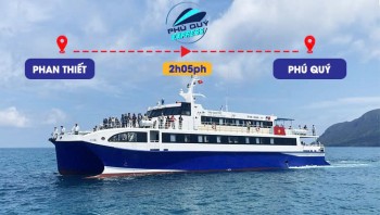 Tàu Phú Quý Express: Phan Thiết - Phú Quý