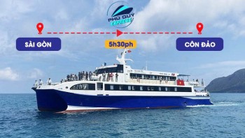 Đặt Vé Tàu Sài Gòn - Côn Đảo Tàu Hiện Đại Phú Quý Express 2